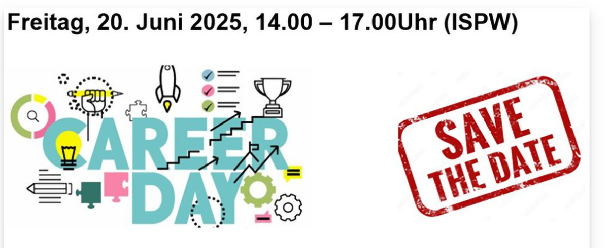 Ankündigung des Career Day im Frühlingssemester 2025.
